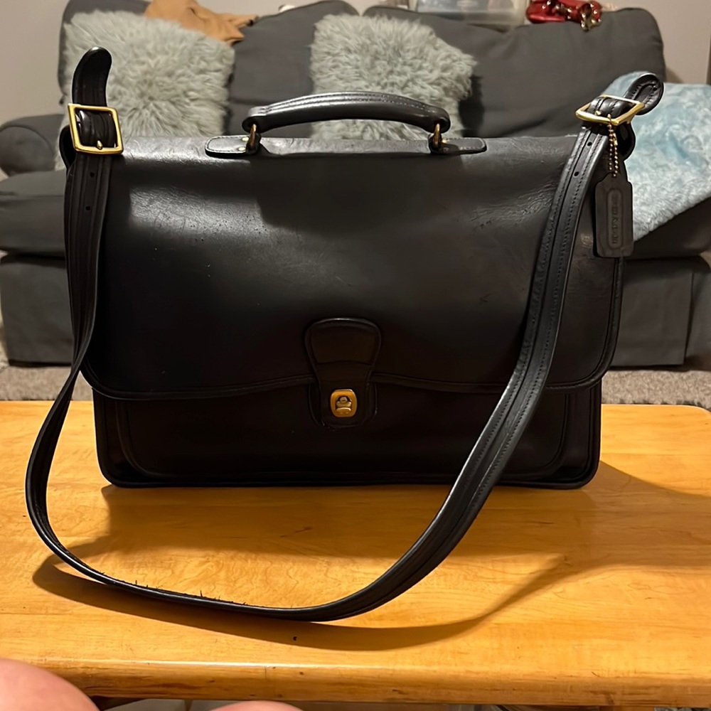 Vintage coach briefcases